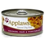 TIN CHICKEN BREAST WITH HAM & VEGETABLES (DOGS) 156g MPM03005